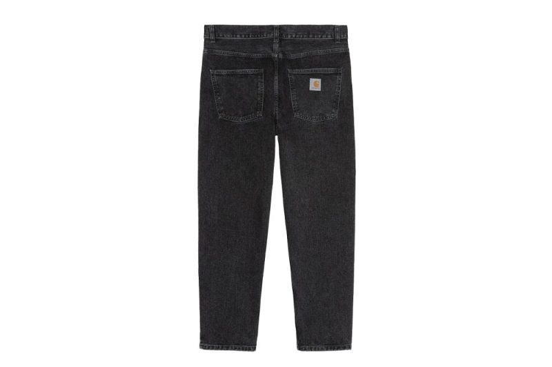 carhartt wip newel pant schwarz stone i029208 89 06 00 black stone 2