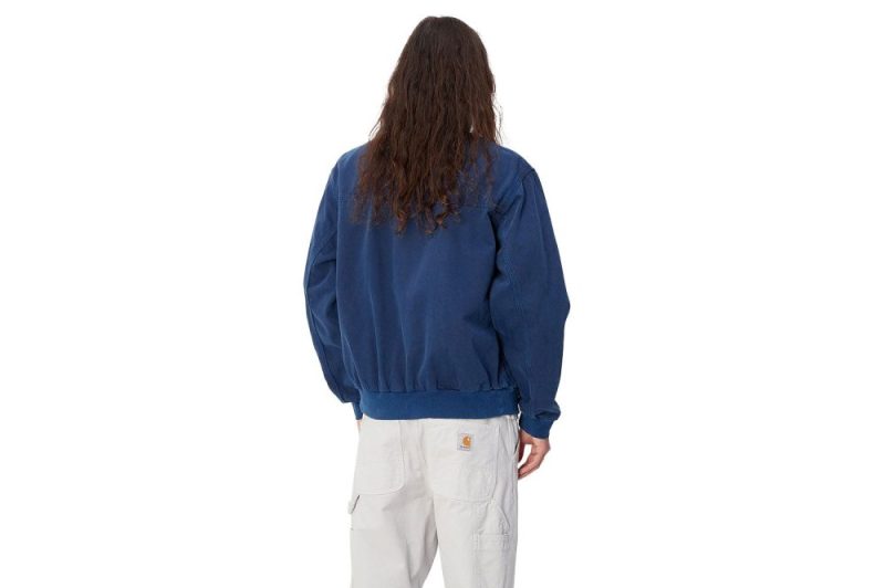 carhartt wip og santa fe bomber blau i033111 1zf 4j 03 04