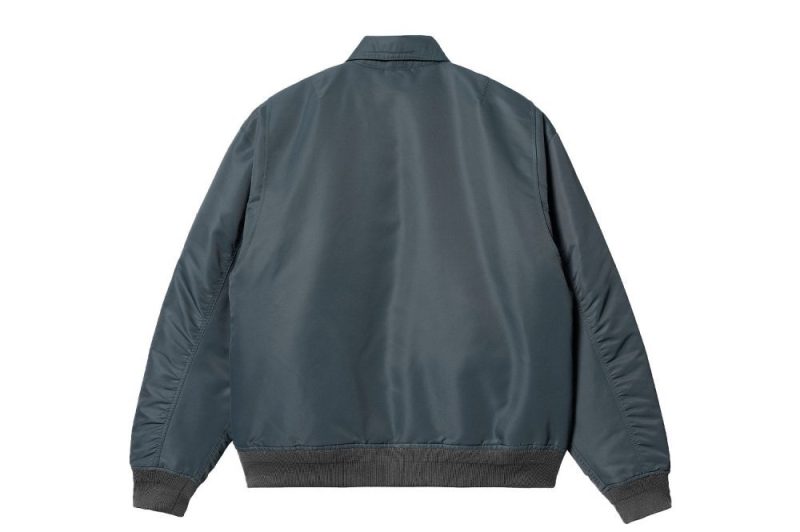 carhartt wip olten bomber graublau I032300.1SY.XX .03 ore smoke green 2