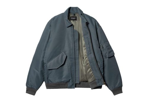 carhartt wip olten bomber graublau I032300.1SY.XX .03 ore smoke green 3