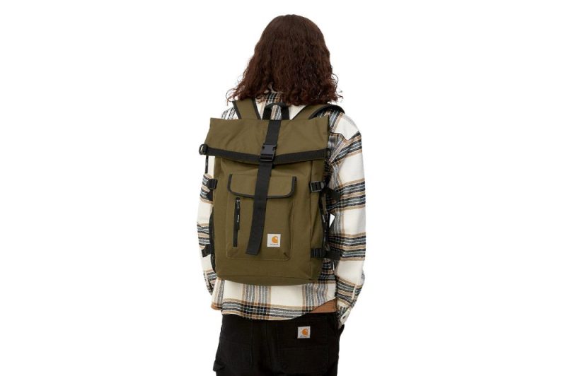 carhartt wip philis backpack olive i031575 1np xx 06 03