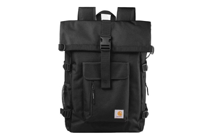 carhartt wip philis backpack schwarz i026177 89 xx 06 black 01