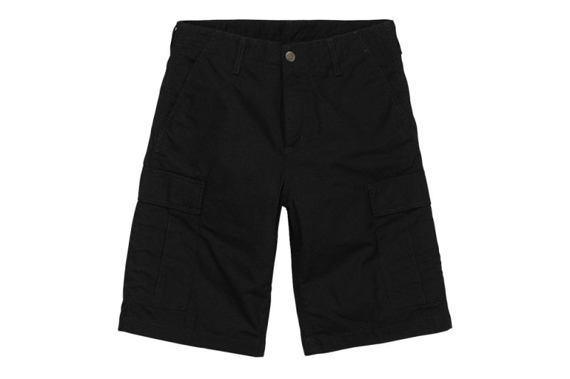 carhartt wip regular cargo short schwarz i028246 89 02 01