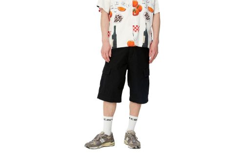 carhartt wip regular cargo short schwarz i028246 89 02 03