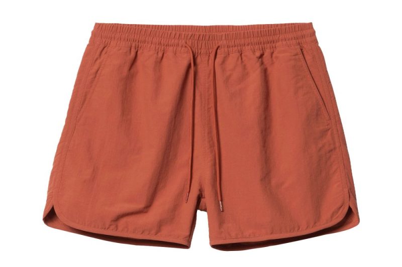 carhartt wip rune swim short orange i031493 1cl xx 03 01