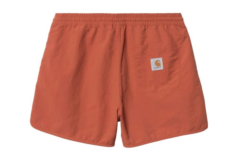 carhartt wip rune swim short orange i031493 1cl xx 03 02