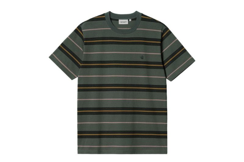 carhartt wip s s haynes t shirt gruen i032848 1xl xx 03 01