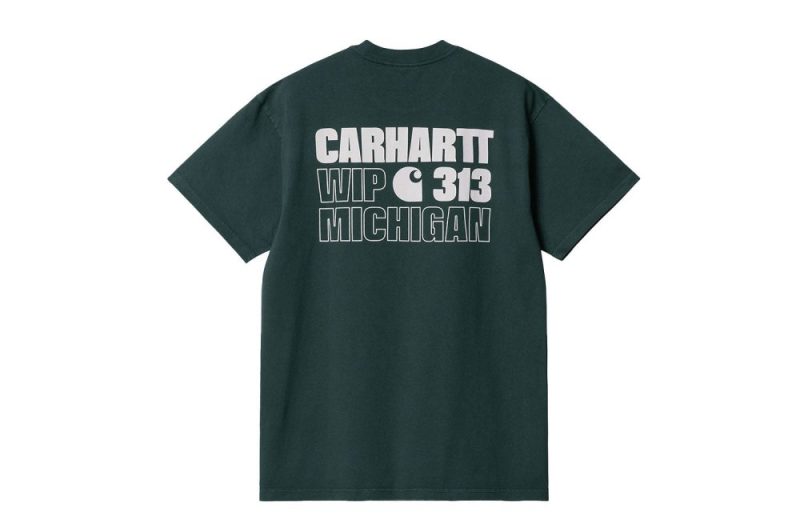 carhartt wip s s manual t shirt gruen i031824 1d7 gd 03 botanic 02