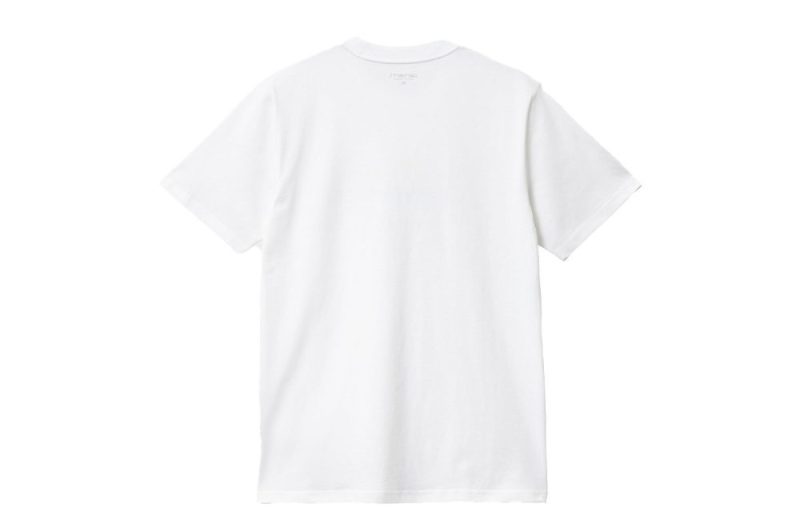 carhartt wip s s marlin t shirt weiss i032035 02 xx 03 02