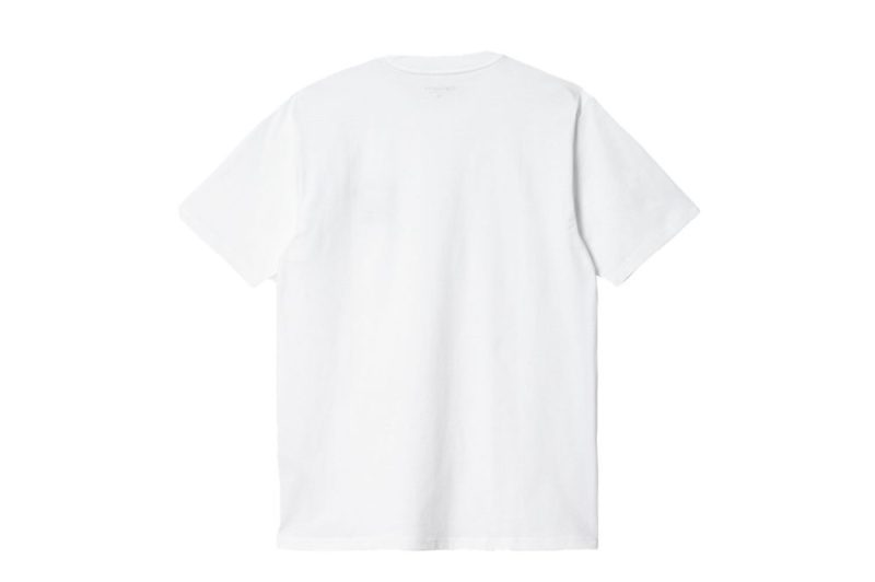 carhartt wip s s new frontier t shirt weiss i031699 02 xx 03 02