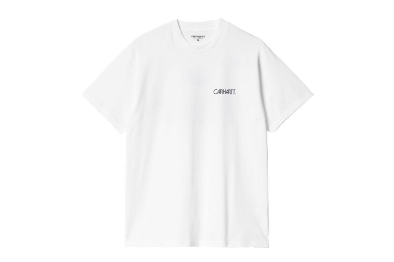 carhartt wip s s soil t shirt weiss I033260.02.XX .03 01