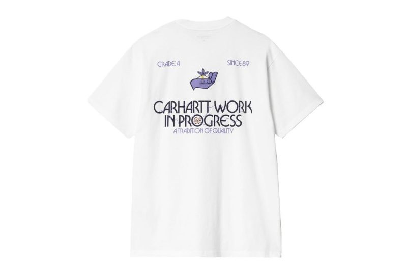 carhartt wip s s soil t shirt weiss I033260.02.XX .03 02