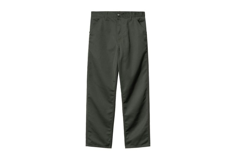 carhartt wip simple pant gruen i020075 0wh 02 32 01