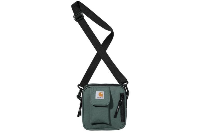 carhartt wip small essentials bag gruen i031470 667 xx 06 dollar green 01