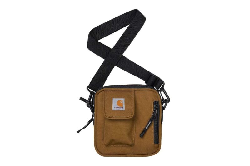 carhartt wip small essentials bag hamilton braun i006285 hz xx 06 1