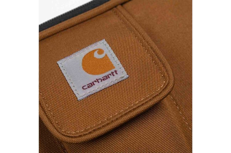 carhartt wip small essentials bag hamilton braun i006285 hz xx 06 4