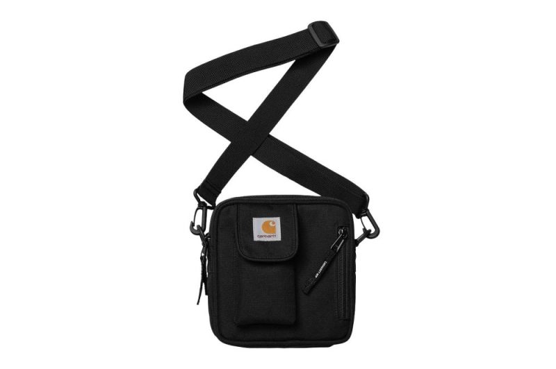 carhartt wip small essentials bag schwarz i031470 89 xx 06 black 01