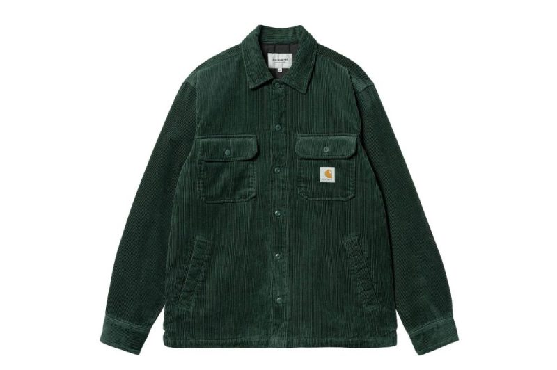 carhartt wip whitsome shirt jac gruen i028827 1n9 xx 03 discovery green 1