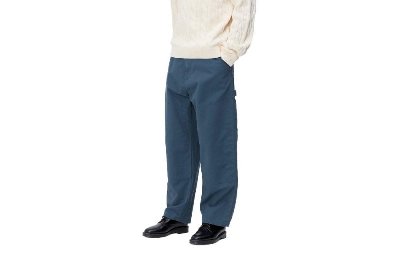 carhartt wip wide panel pant blau i031393 e9 02 03 06