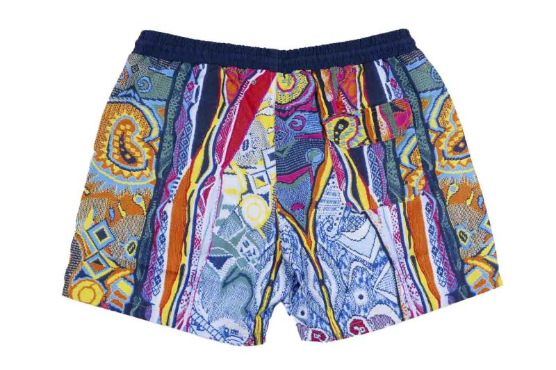 carlo colucci badeshort mit strickdruck c3077 102 02