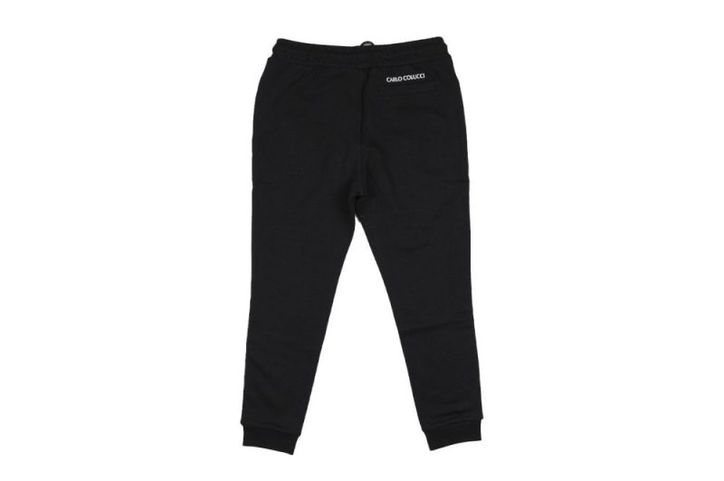 carlo colucci basic line jogger schwarz c4418 20 02