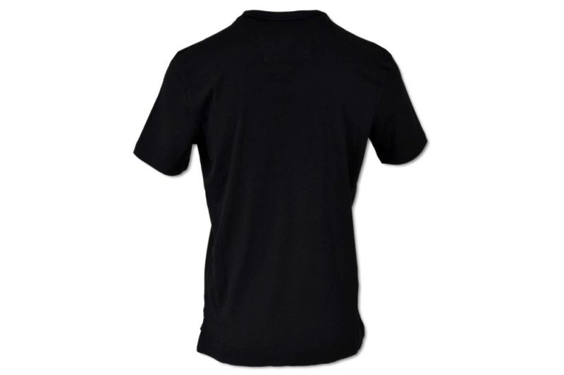 carlo colucci basic logo t shirt schwarz c2416 20 1