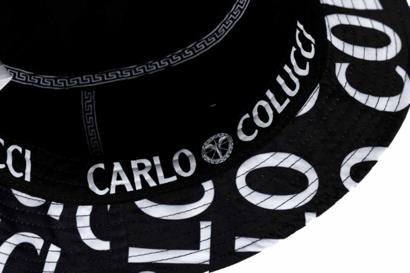 carlo colucci bucket hat schwarz 201581 20 01