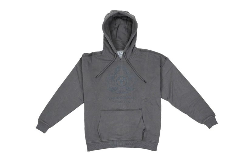 carlo colucci hoodie grau c5739 23 1