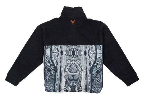 carlo colucci hoodie polartec fleece schwarz foto c5736 201 3