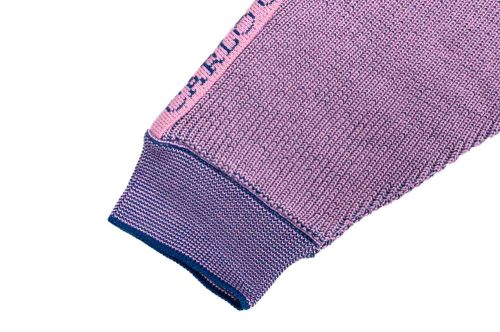 carlo colucci parallelo sweat pink c8406 69 3