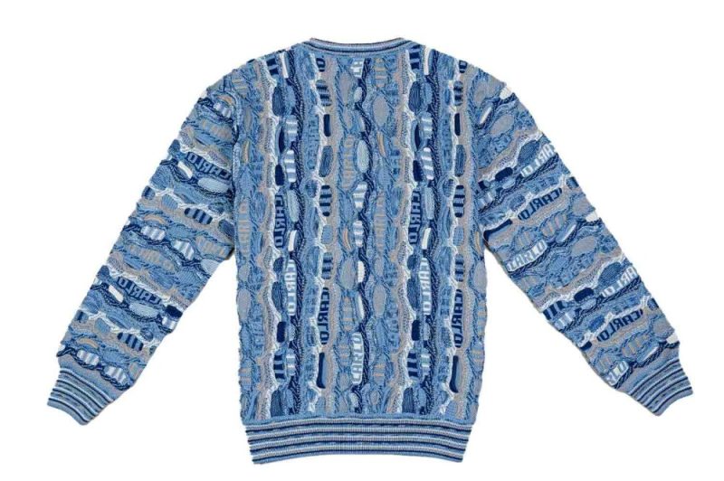 carlo colucci pullover blau c11703 151 2