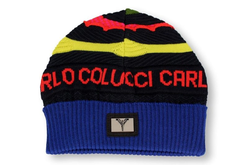 carlo colucci strickmuetze multicolor c3531 101 1