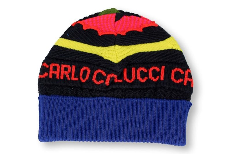 carlo colucci strickmuetze multicolor c3531 101 2