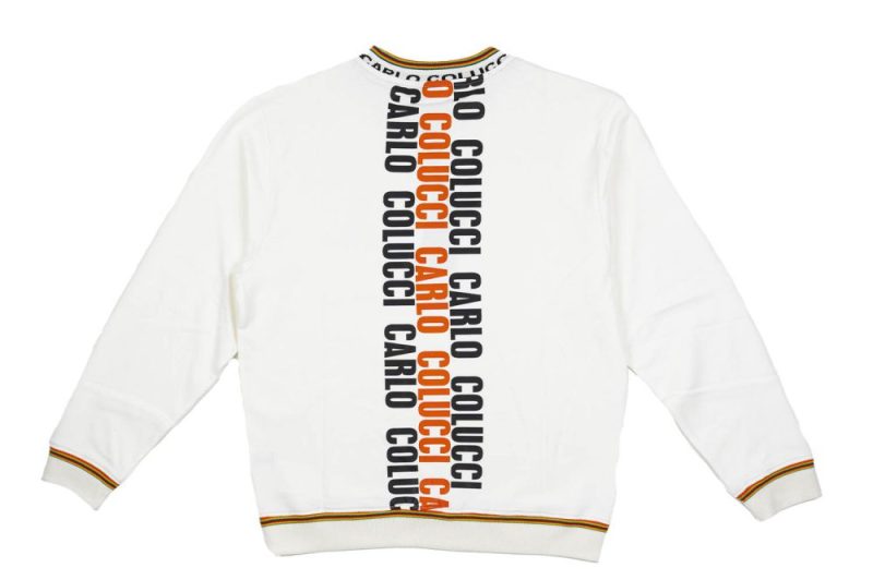 carlo colucci sweatshirt pandalucci weiss c4714 591 01