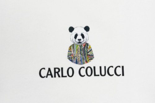 carlo colucci sweatshirt pandalucci weiss c4714 591 05