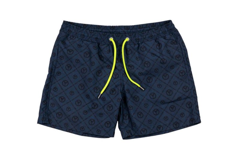 carlo colucci swimshorts blau c3049 101