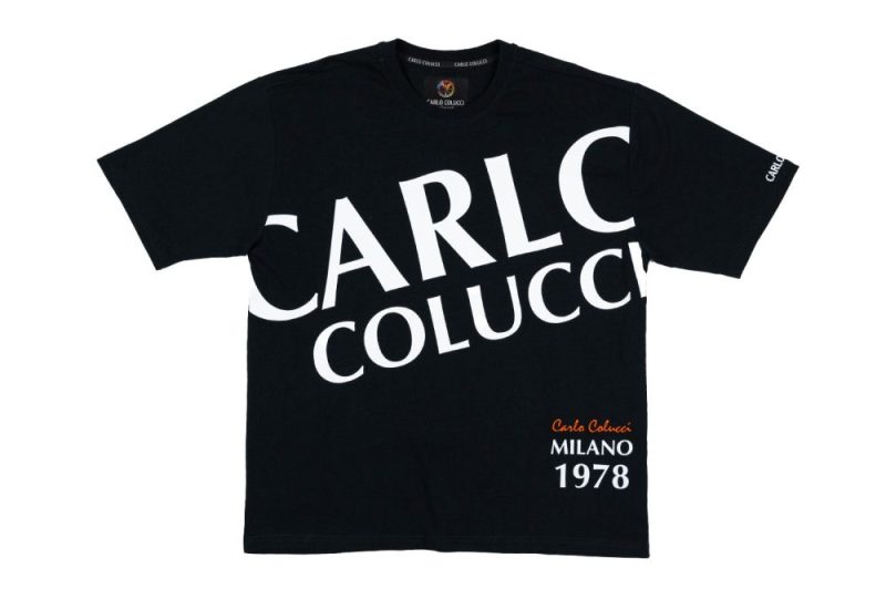 carlo colucci t shirt schwarz c2828 202 1