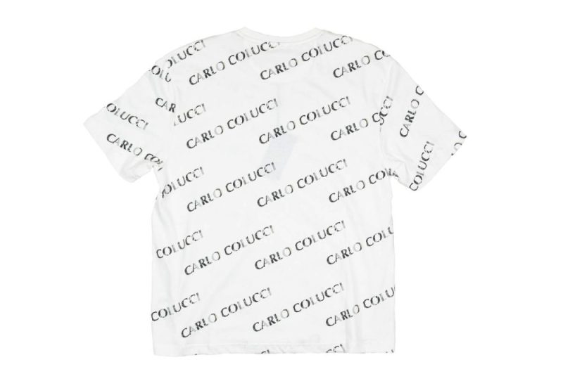 carlo colucci t shirt weiss c3003 291 2