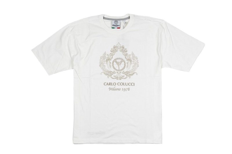 carlo colucci t shirt weiss c3347 59 1