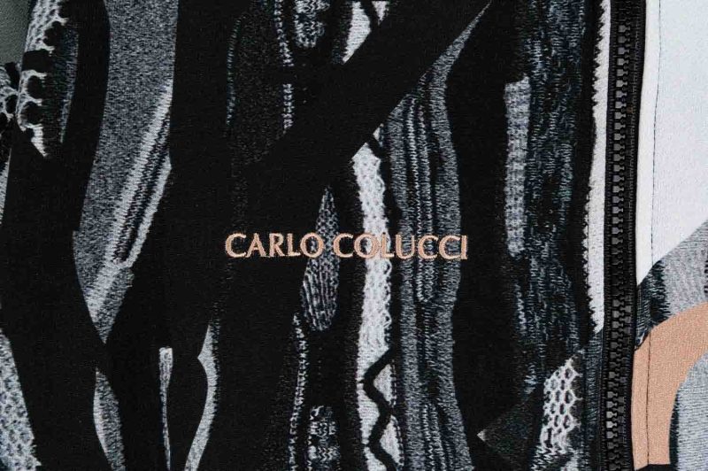 carlo colucci trainingsjacke bunt c6128 201 2