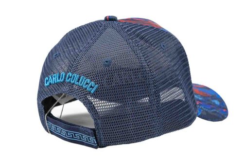 carlo colucci truckercap royalblau 201593 101 03