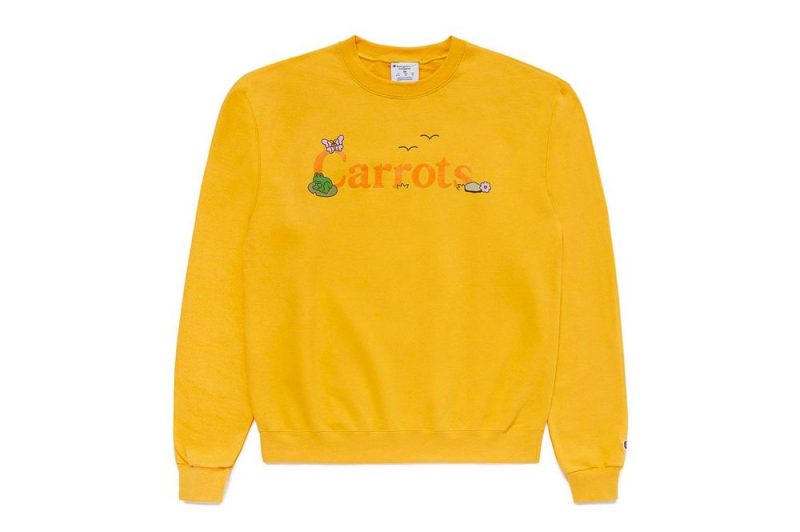 carrots cokane rabbit crewneck gelb crtsxfg crc 0201