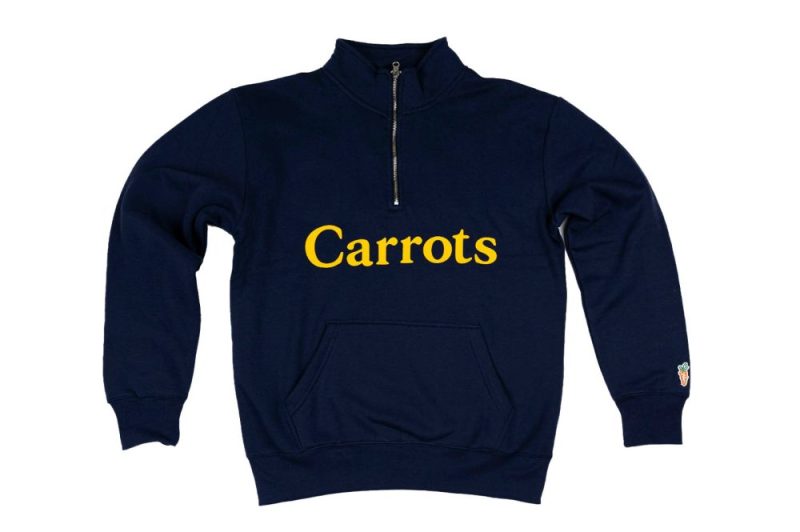 carrots woodmark half zip crew navy crtsfw 0013 0806