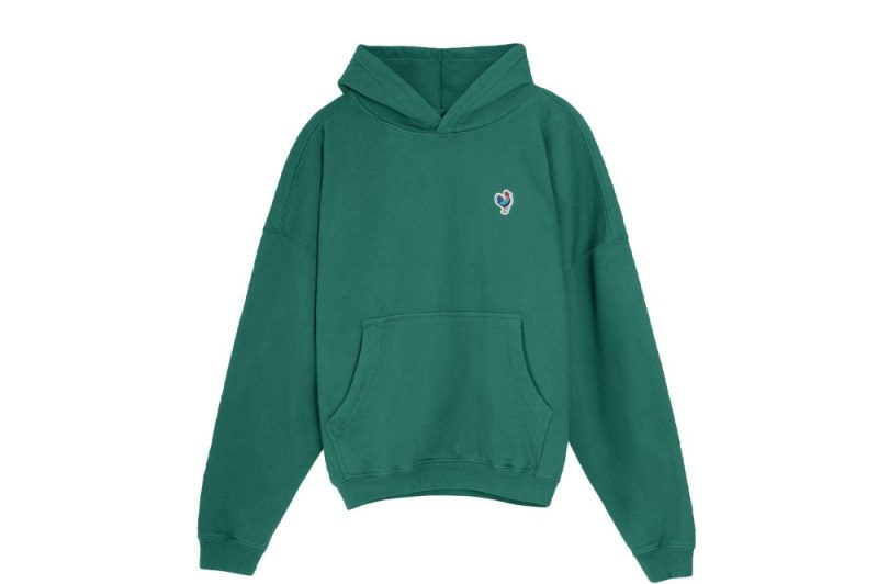 defier classic hoodie gruen df classic hoodie alpine green 0