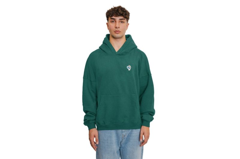 defier classic hoodie gruen df classic hoodie alpine green 1