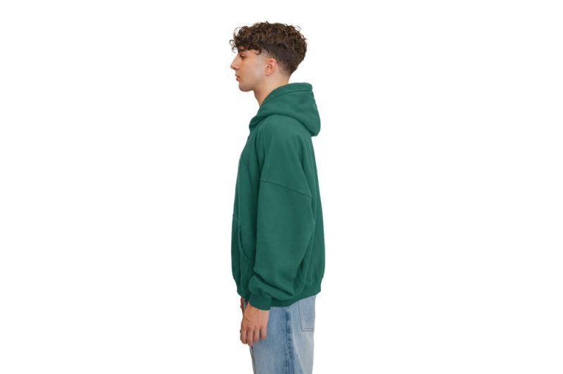 defier classic hoodie gruen df classic hoodie alpine green 2