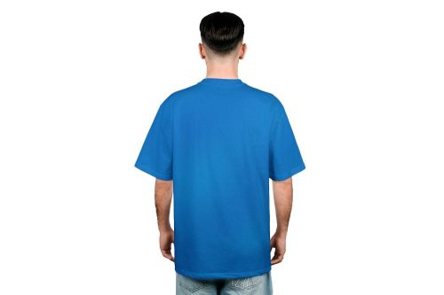 defier classic t shirt blau df classic shirt blue 04