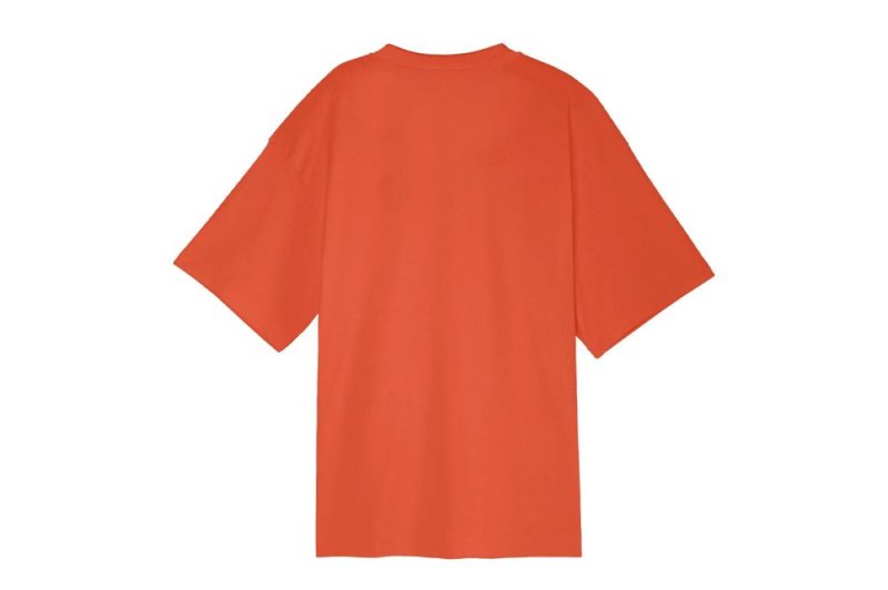 defier classic t shirt rot df classic shirt redorange 02