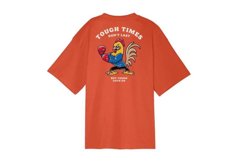 defier tough t shirt rot df tough shirt redorange 02