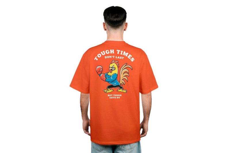 defier tough t shirt rot df tough shirt redorange 04